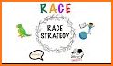 Text Race related image