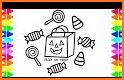 Halloween Coloring Book - Trick or Treat related image