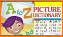 Kids Picture Dictionary Book - First Words Games related image