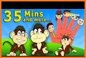 Nursery rhymes: 5 Monkeys HD related image