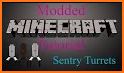 Turret Minecraft mod related image