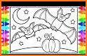 Coloring Halloween for kids related image