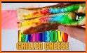 Rainbow Grilled Cheese Sandwich Maker! DIY cooking related image