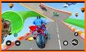 Police Bike Stunt Games : 3D Mega Ramp Stunts Game related image