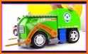 Dinosaur Garbage Truck - Games for kids related image