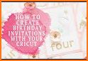 Birthday invitation maker related image