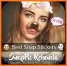 Snappy Photo Filter Sticker Flower Crown related image