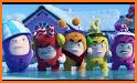 Oddbods skiing jigsaw puzzles related image