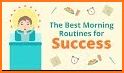 Morning routine - successful people's habit related image