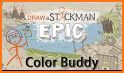 Draw a Stickman: Color Buddies related image