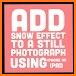 Snow Effect on Photo ❄️ Picture Decoration App related image