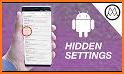 Android hidden settings related image