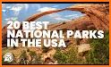 National Parks Map & Guide USA related image