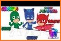 PJ Hero Masks Coloring Book related image