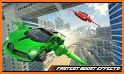 Real Light Flying Car Racing Simulator Games 2020 related image