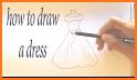 Learn How to Draw Fashion Dress Step by Step related image