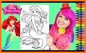 Mermaid Coloring:Kids Coloring related image