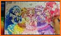 Coloring Pretty Cure related image