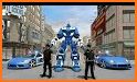 US Police Robot Transform - Police Plane Transport related image