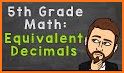 Decimals - Fifth grade Math skills related image