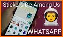 Stickers de Among Us para Whatsapp related image