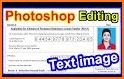 Text on photos – Crop, Text Editor, Font Changer related image