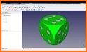 Dice 3D free - Dado 3D gratis related image