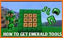 Ruby Items Mod: Emerald Tools for PE related image