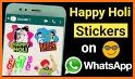 Holi Stickers For Whatsapp - (WAStickers) related image