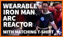 Iron Man Arc Reactor Tshirt Chest Piece related image