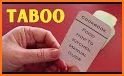 Taboo Word Party Games English related image