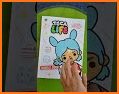 Happy Toca World Coloriage Life Boca Book 2021 related image