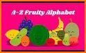 Learn ABC with Fruits A to Z related image