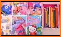 Hello Kitty Drawing Book related image