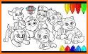 Patrol Coloring Game For Kids related image