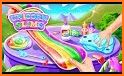 Makeup Slime - Fluffy Rainbow Slime Simulator related image