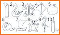 Learn numbers -  Kids drawing related image