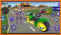 Shark Robot Car Game - Tornado Robot Bike Games 3d related image