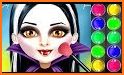 Girls Halloween Party - Dress up game related image