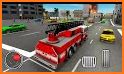 Firefighter Flying Robot Transform Fire Truck Sim related image