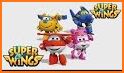 Super wings Coloring book pages - with animals related image