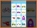 Vehicles for Kids - Flashcards, Sounds, Puzzles related image