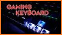 Blue Black Neon Mechanical Keyboard Theme related image