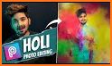 Holi Photo effect and frame editor होली फोटो फ्रेम related image