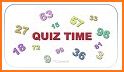 Multiplication table and quiz related image