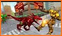 Flying Dino Car Robot Transform: Car Robot Games related image