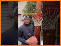 Basketball hoop star related image