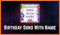 Happy Birthday : Name Song, Card, Photo on Cake related image