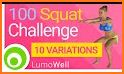 Buttocks Workout: Squat Challenge, Legs Workout related image