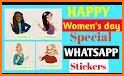 Women's Day Stickers(8th March WAStickers) related image